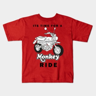 ITS TIME FOR A HONDA MONKEY RIDE Kids T-Shirt